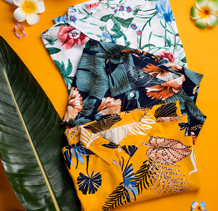Floral prints fabrics